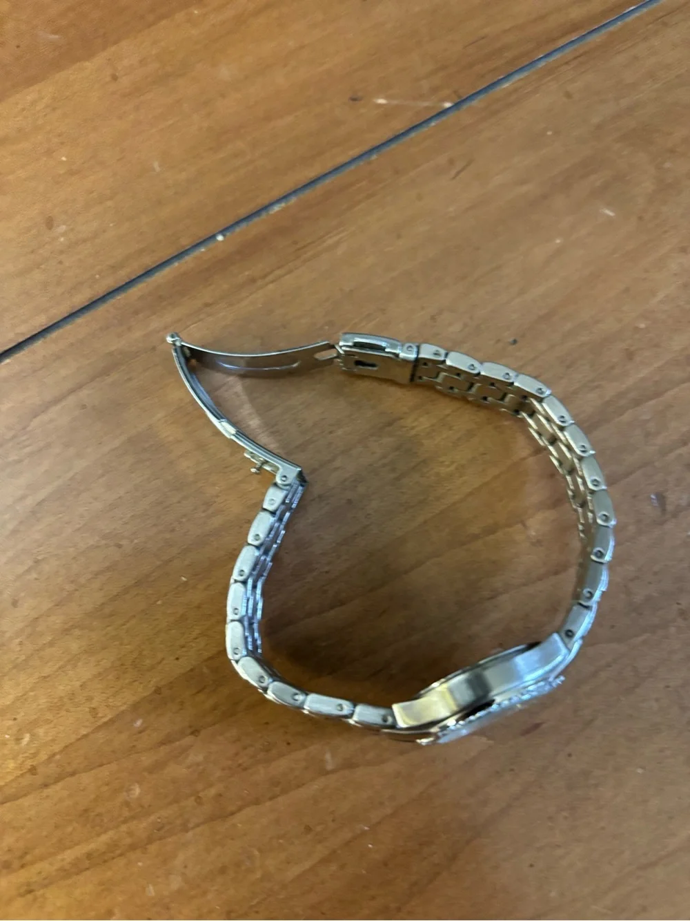Anne Klein Silver Tone Crystal Accent Women's Watch looks new